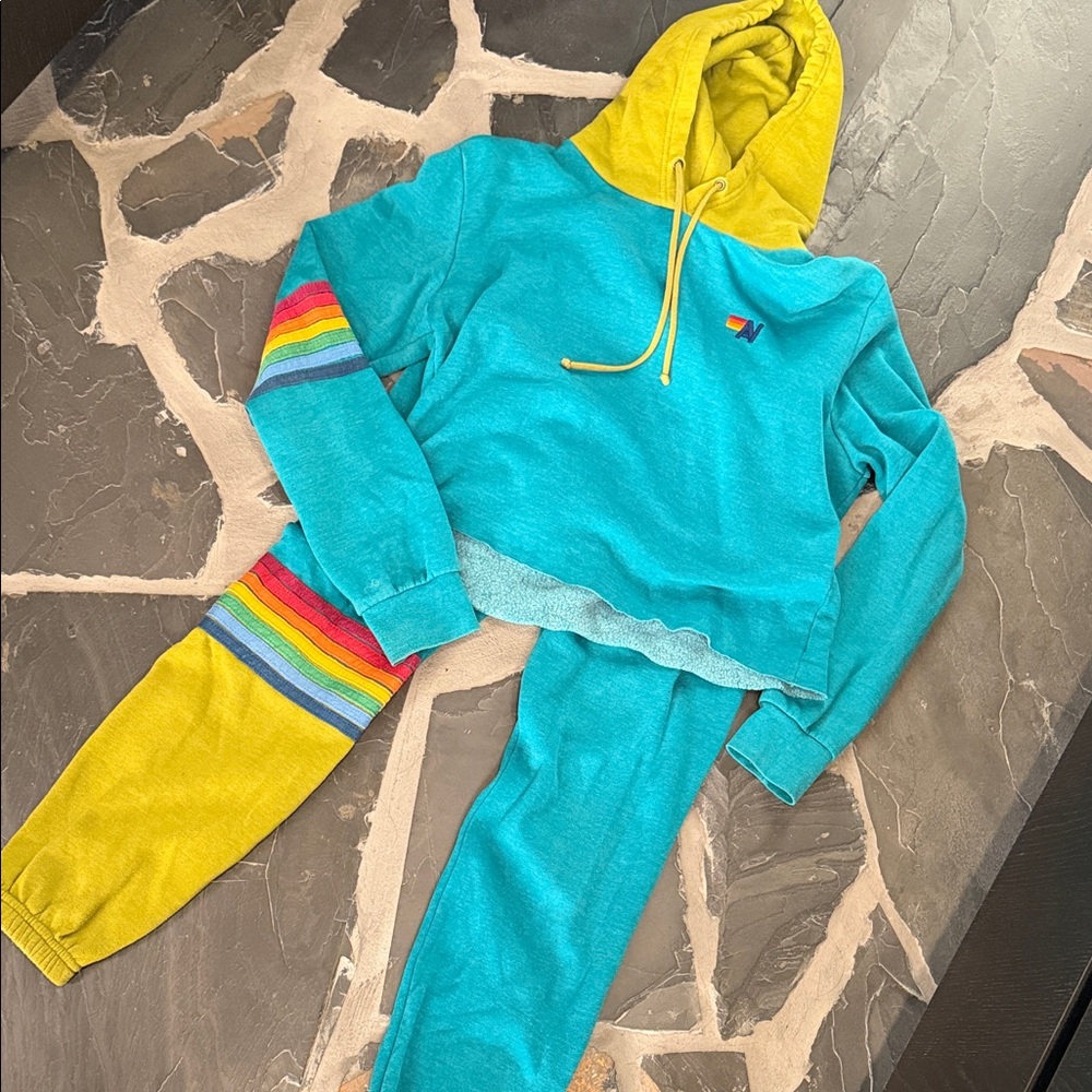 Aviator nation Hoodie and Jogger Set